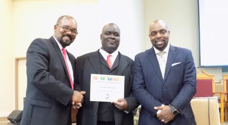 Elder Eric Ebanks, Elder Jerome Simmonds & Pastor Omar Palmer